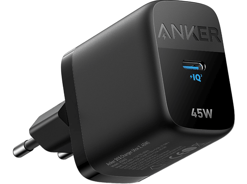 Anker Usb-c-oplader 313 45 W Zwart (a2643g11)