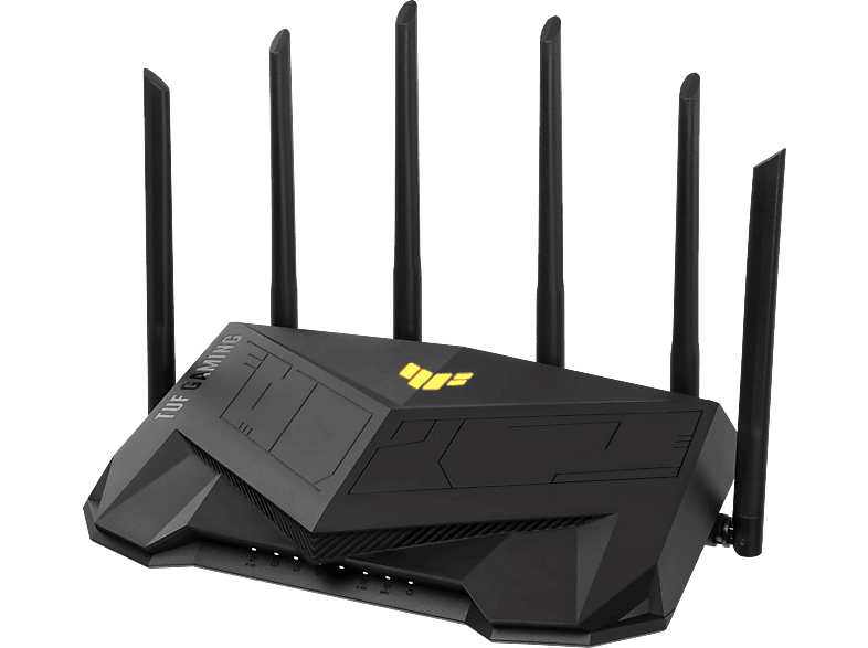 ASUS TUF-AX6000 kétsávos Wi-Fi 6 router, 2,5G WAN/LAN, fekete (90IG07X0-MO3C00)