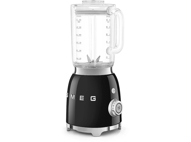 Smeg BLF03BLEU 50's Style Standmixer (Schwarz, 800 Watt, 1.5 l) — Foto 3 von 5