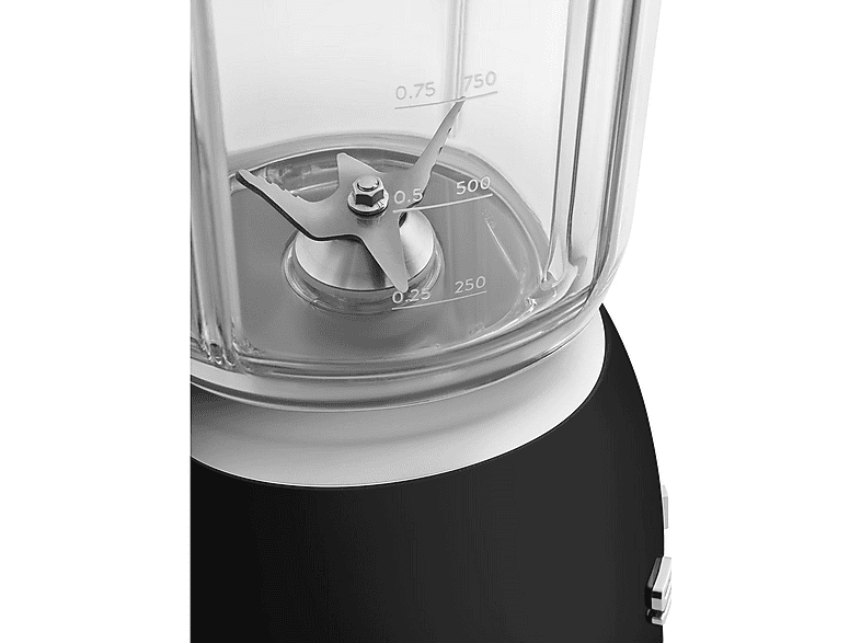 Smeg BLF03BLEU 50's Style Standmixer (Schwarz, 800 Watt, 1.5 l) — Foto 5 von 5