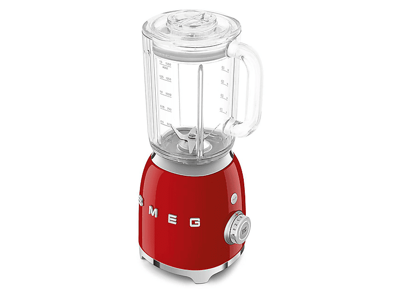 Smeg BLF 03 RDEU 50's Style Standmixer (Rot, 800 Watt, 1.5 l) — Foto 2 von 5