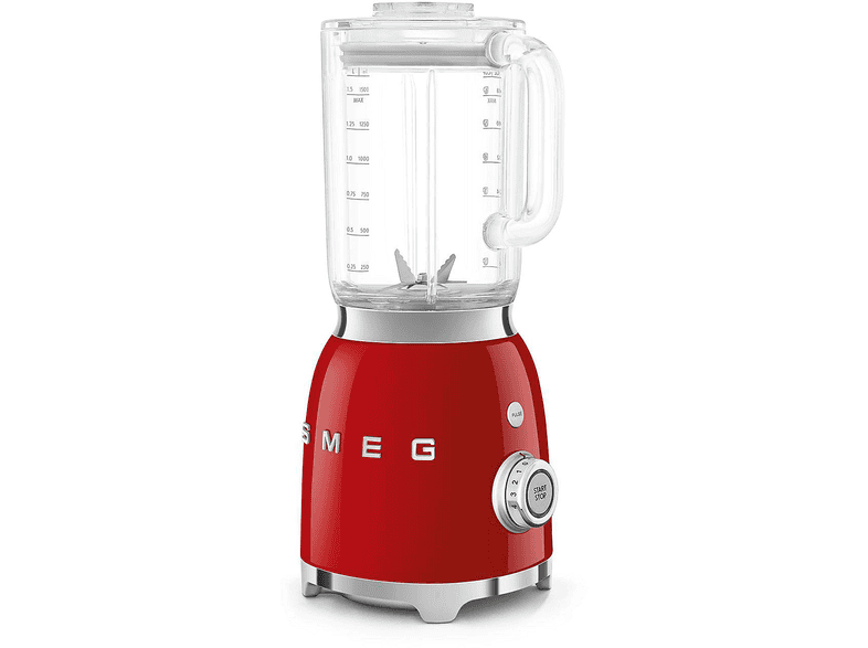 Smeg BLF 03 RDEU 50's Style Standmixer (Rot, 800 Watt, 1.5 l) — Foto 3 von 5