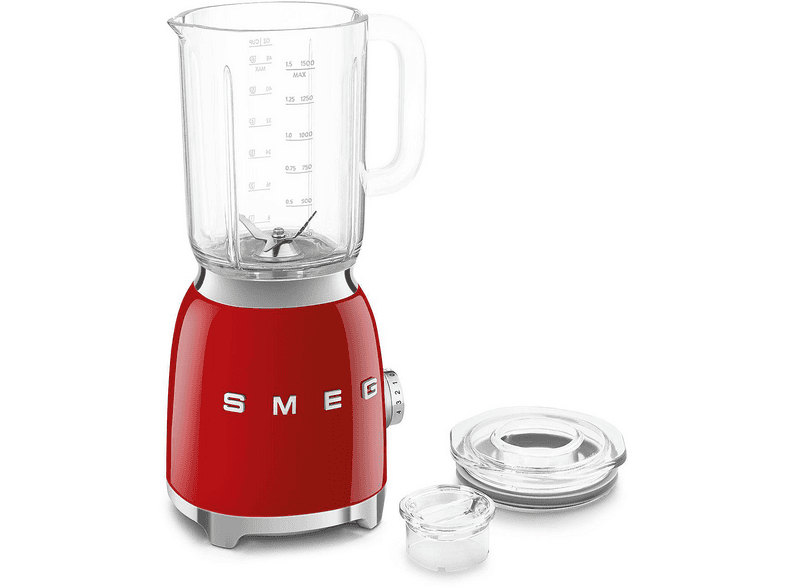 Smeg BLF 03 RDEU 50's Style Standmixer (Rot, 800 Watt, 1.5 l) — Foto 4 von 5
