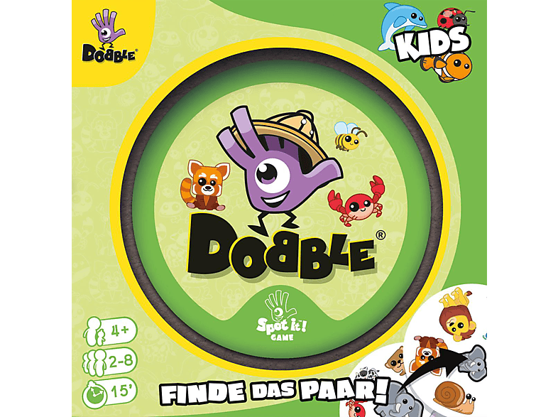 Kids Dobble Kinderspiel Mehrfarbig ZYGOMATIC