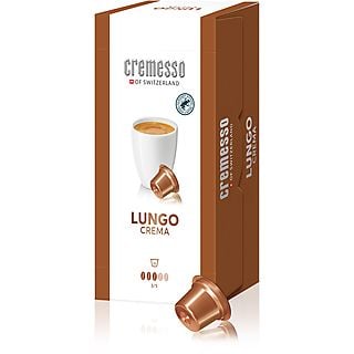 CREMESSO Kaffeekapsel Lungo Crema (16 Kapseln, Kompatibles System: Cremesso)