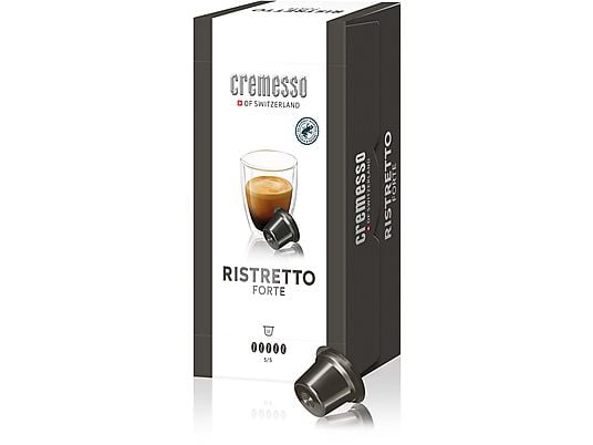 CREMESSO Kaffeekapsel Ristretto Forte (16 Kapseln, Kompatibles System: Cremesso)