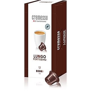 CREMESSO Kaffeekapsel Lungo Fortissimo (16 Kapseln, Kompatibles System: Cremesso)