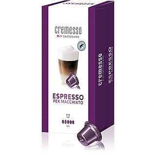 CREMESSO Kaffeekapsel Espresso Per Macchiato (16 Kapseln, Kompatibles System: Cremesso)