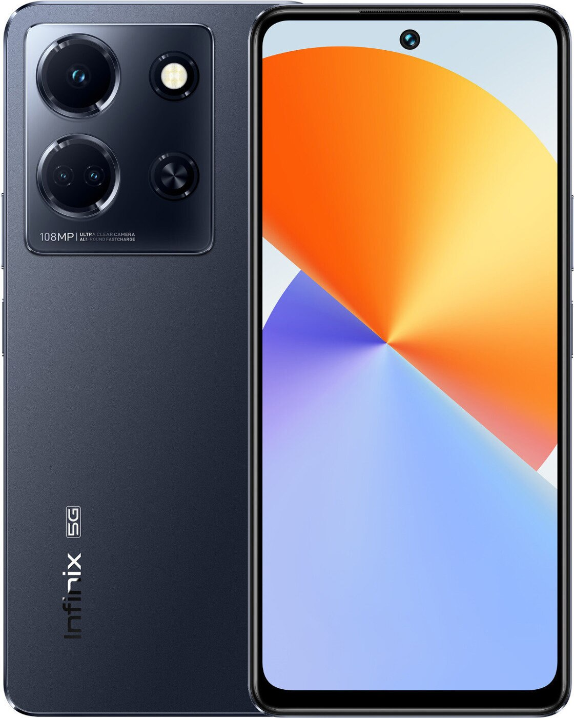 Smartfon INFINIX Note 30 5G 8/128GB Czarny (Magic Black)