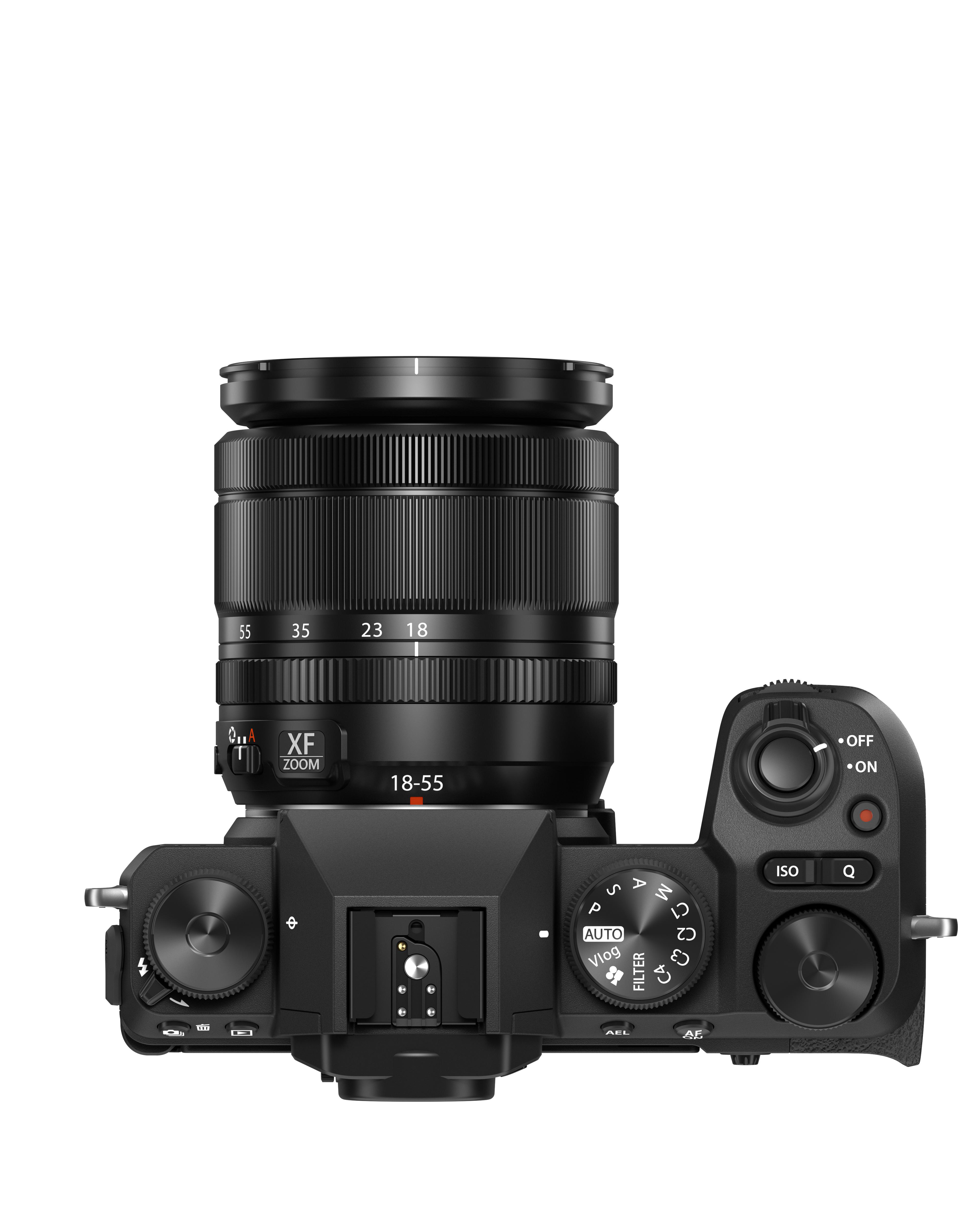 FUJIFILM X-S20 Kit Systemkamera mit Objektiv 18-55 mm, 7,6 cm Display Touchscreen, WLAN