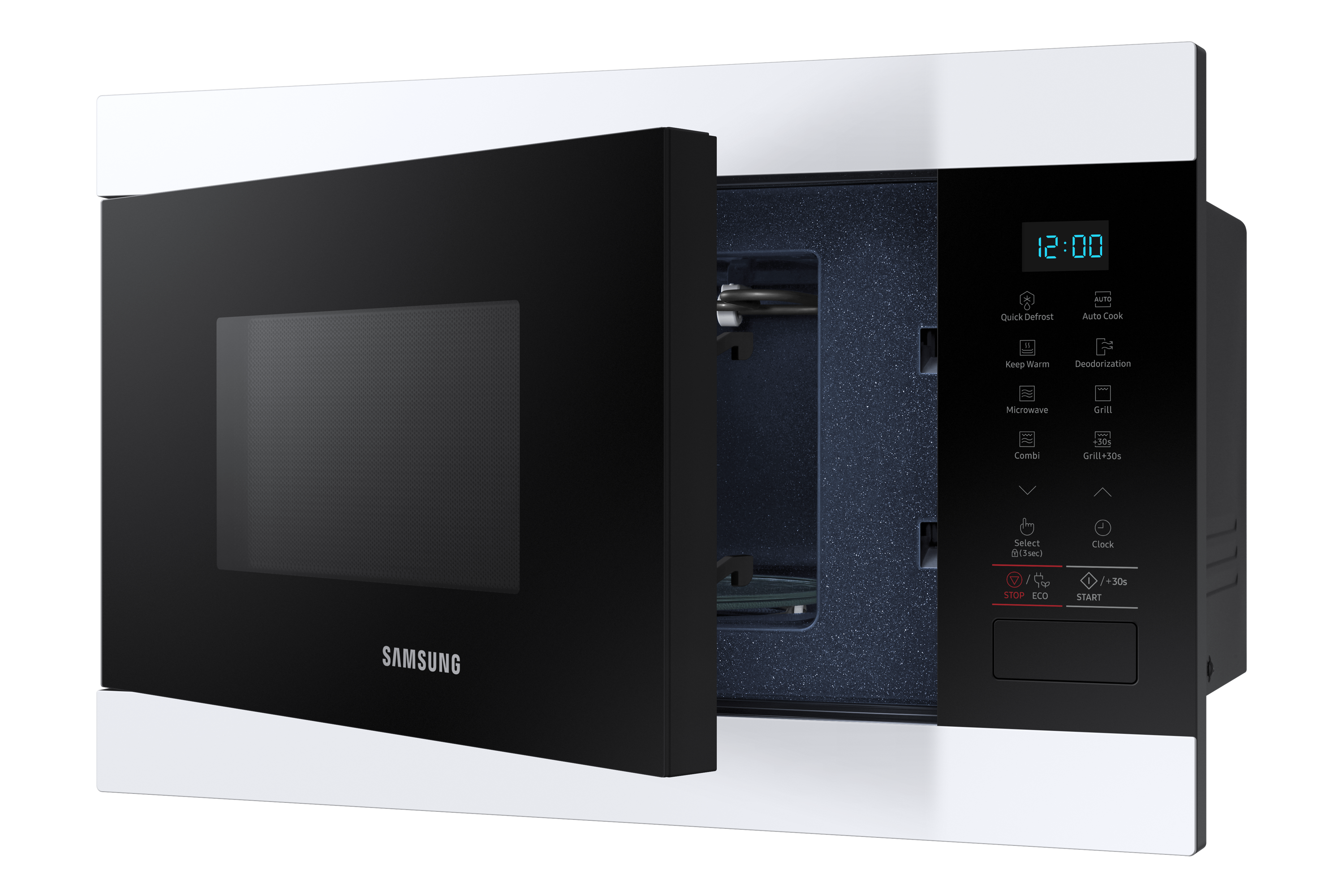 SAMSUNG MG22M8054AW/TR 22L Ankastre Mikrodalga Siyah