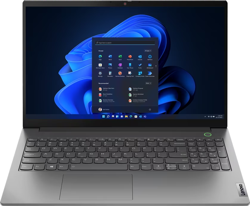 LENOVO PC portable Professionnel ThinkBook 15 G4 IAP Intel Core i5-1235U (21DJ00DEMB)