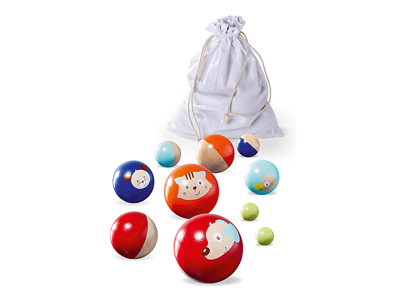 EICHHORN Outdoor Boccia Spielset Mehrfarbig