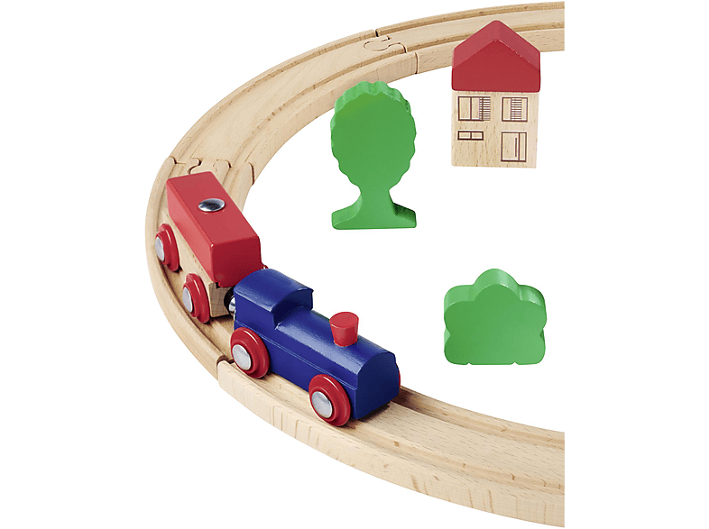Simba Bahn, Kreis Holzspielzeugset, Mehrfarbig — Foto 2 von 5