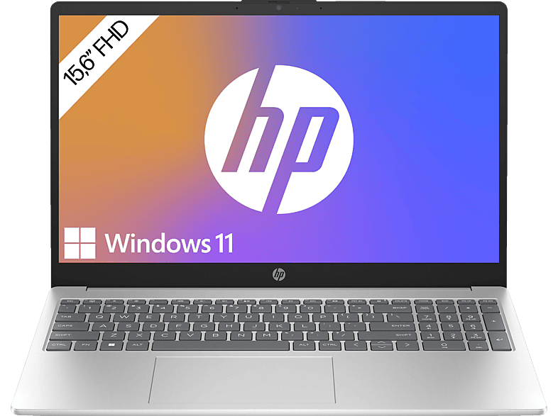 HP 15fc0376ng, Notebook, mit 15,6 Zoll Display, AMD Ryzen™ 7,7730U
