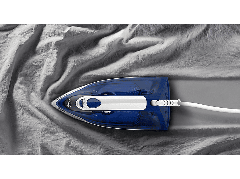 Tefal FV 2838 Express Steam Dampfbügeleisen (2400 Watt, Blau) — Foto 2 von 3
