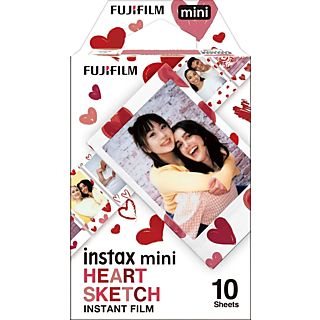 FUJIFILM Instax Mini - Instant Film (Herzskizze)