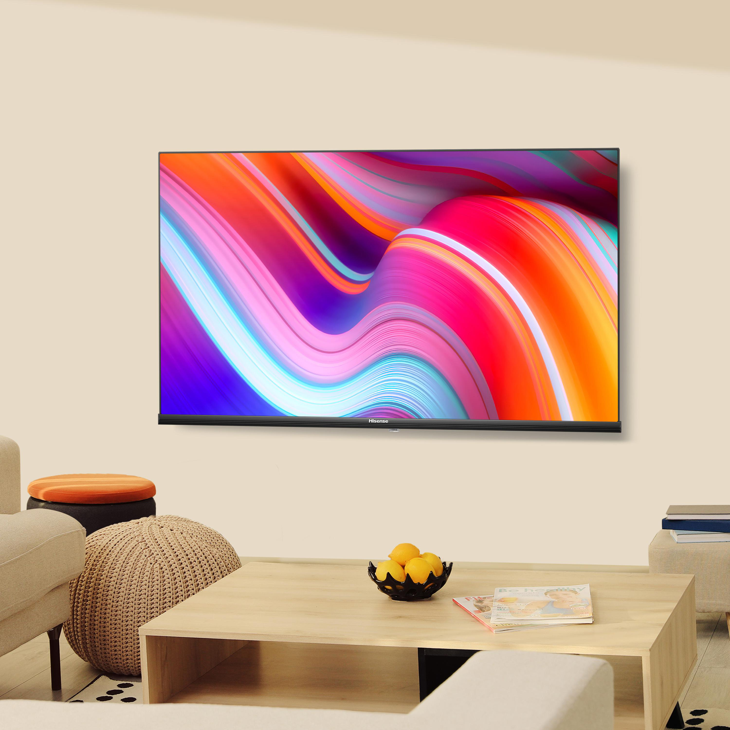 LED Zoll (Flat, VIDAA U6) HISENSE SMART 40A4K TV TV, / Full-HD, 40 101 cm,