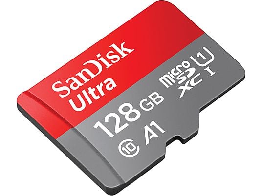 SANDISK Geheugenkaart microSDHC Ultra 128 GB Class 10 UHS-I (SDSQUAB-128G-GN6IA)