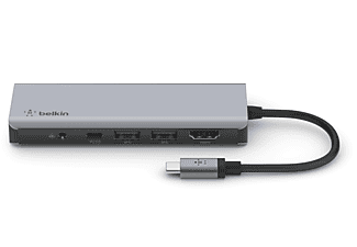 BELKIN USB-C’den 7’si Bir Arada Çoklayıcı Adaptör Gri_1