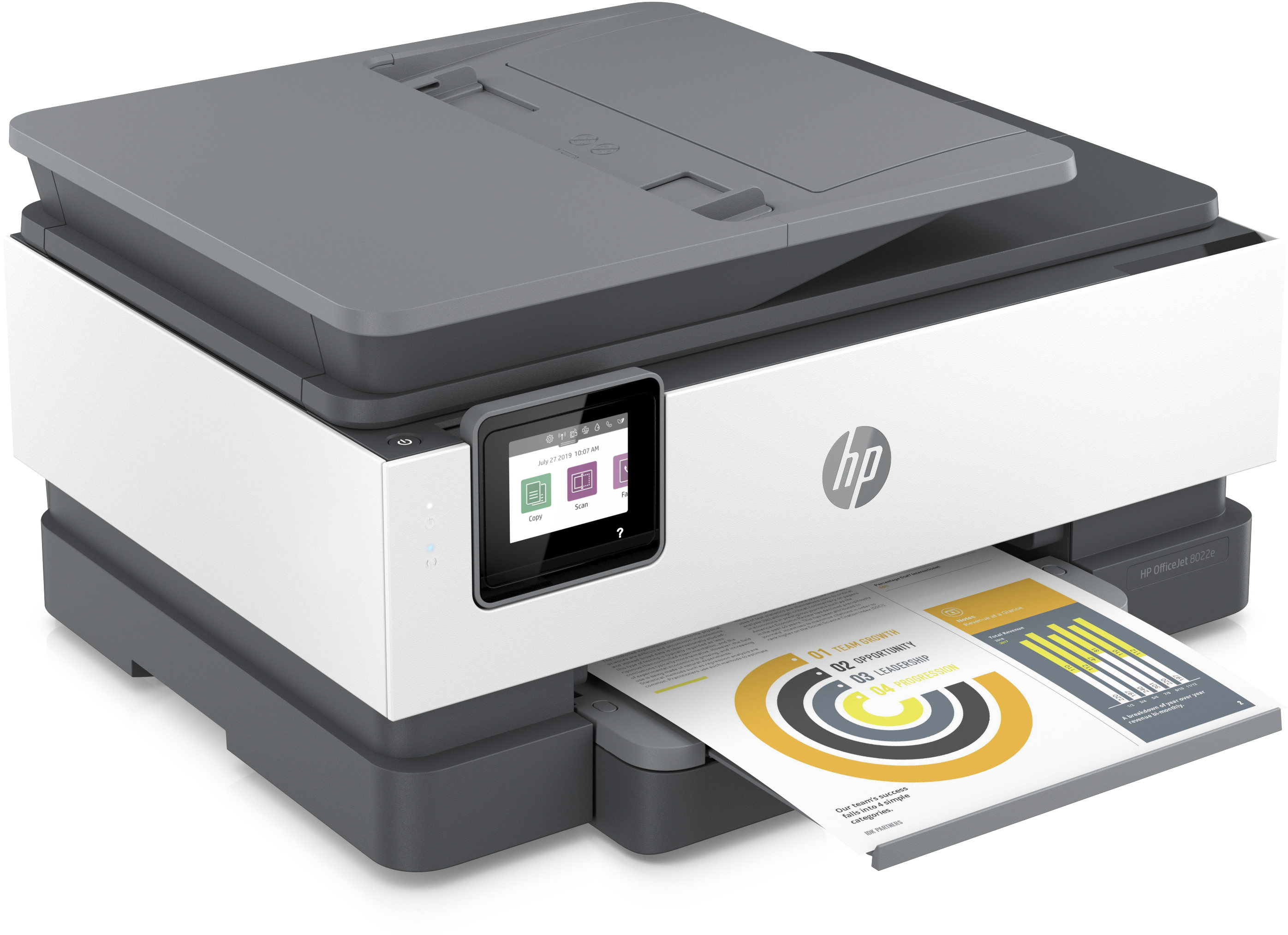 HP OfficeJet Pro 8022E HP+, Instant Ink Ready multifunkciós színes DUPLEX WiFi/LAN tintasugaras nyomtató (229W7B)