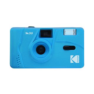 KODAK M35 Analoge camera met flits Blauw