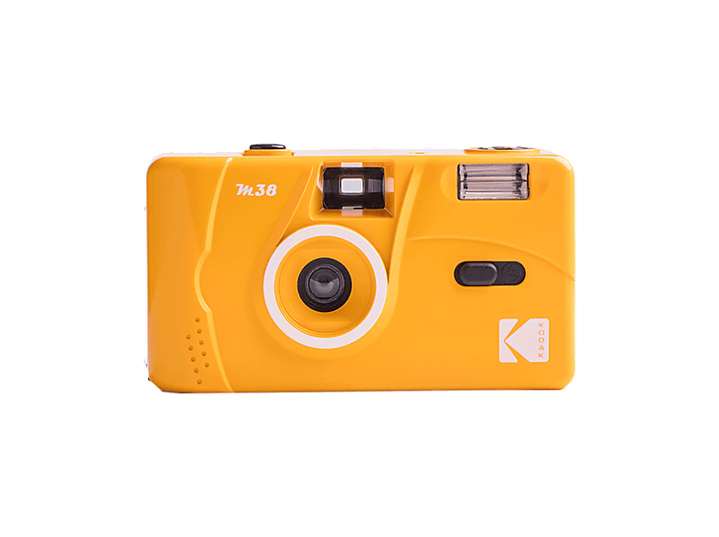 KODAK M38 Analoge camera met flits Geel | MediaMarkt