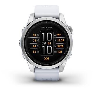 GARMIN epix Pro (Gen 2) - 42 mm Silver/Whitestone