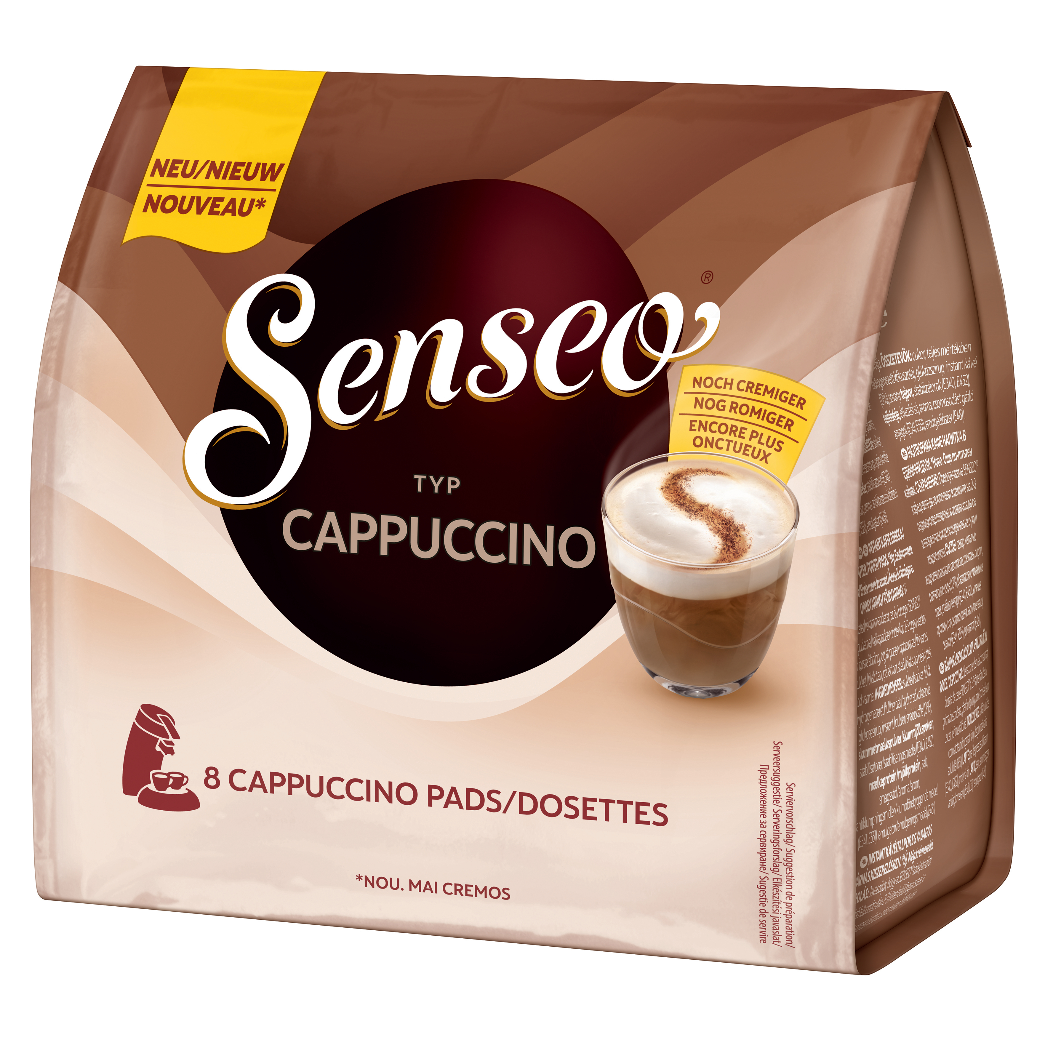 SENSEO 4061918 CAPPUCCI Senseo® Kaffeepads (für PAD-Maschinen)