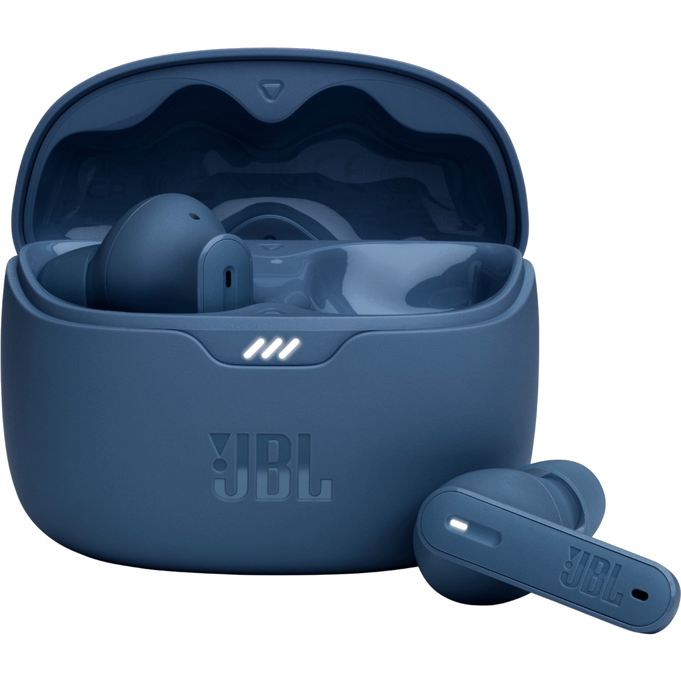 REACONDICIONADO Seminuevo Muy bueno Auriculares True Wireless JBL Tune  Beam, 48h Autonomía, Graves puros, Cancelación ruido, Azul