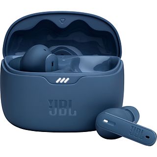 Auriculares True Wireless - JBL Tune Beam, 48h Autonomía, Graves puros, Cancelación ruido, Azul