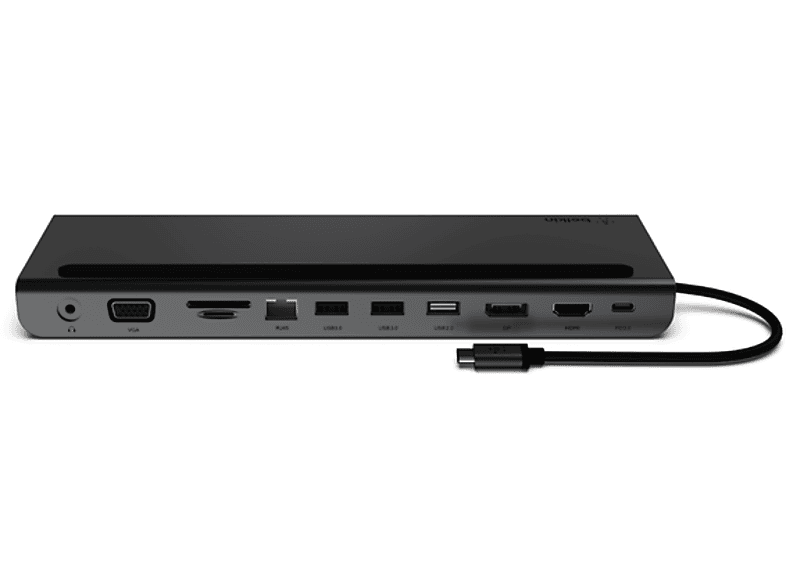 BELKIN USB-C’den 11’i Bir Arada Çoklayıcı Dock Station Siyah_1