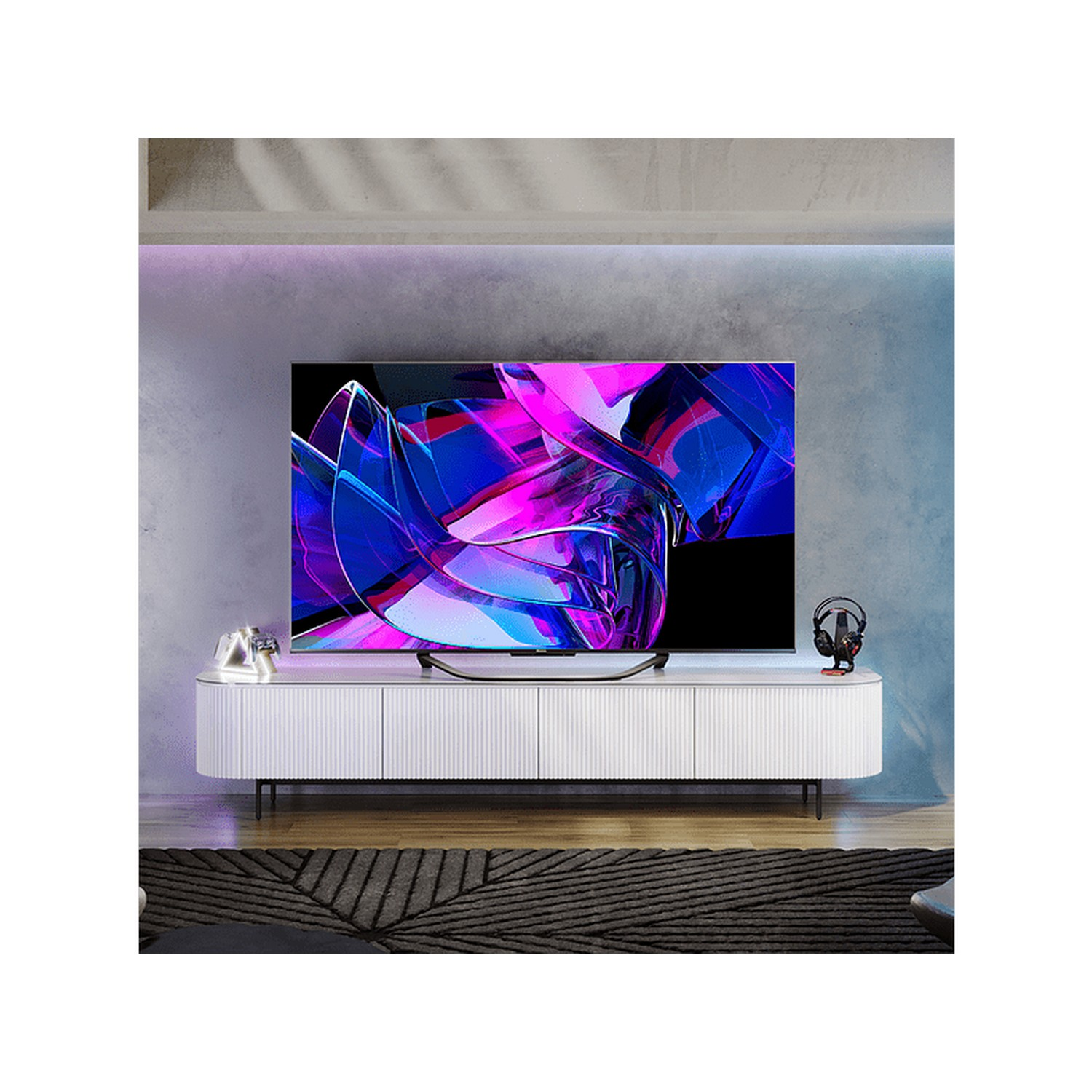 HISENSE 65U72KQ 65" ULED Smart 4K Mini LED - Ultra HD 4K - TV miniLED - 65 pouces