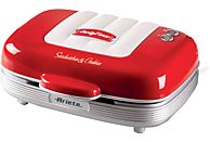 ARIETE Party Time - Tostiera 3 in 1 (Rosso)
