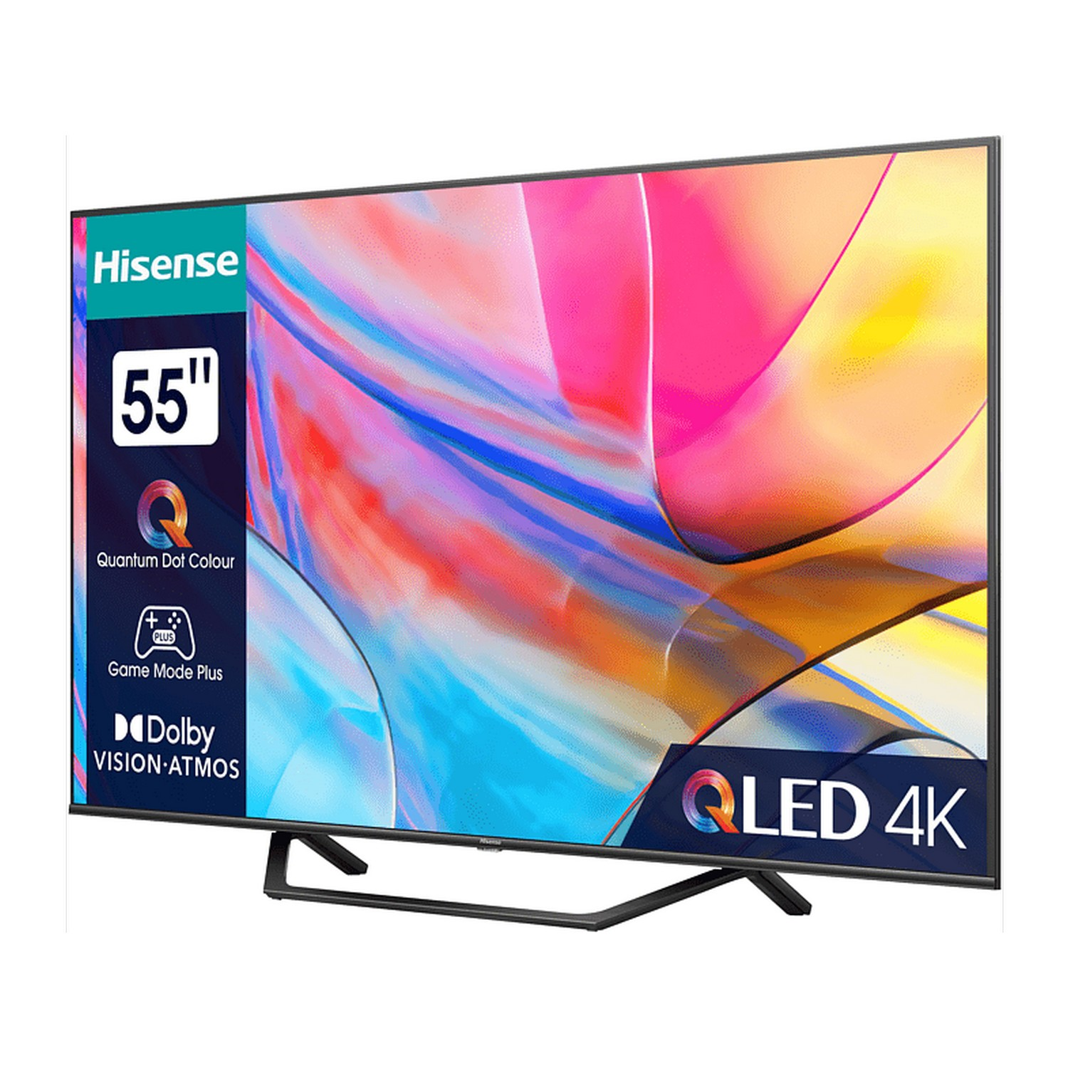 HISENSE 55" QLED 4K Smart TV 55A72KQ - Ultra HD 4K - QLED-tv - 55 inch