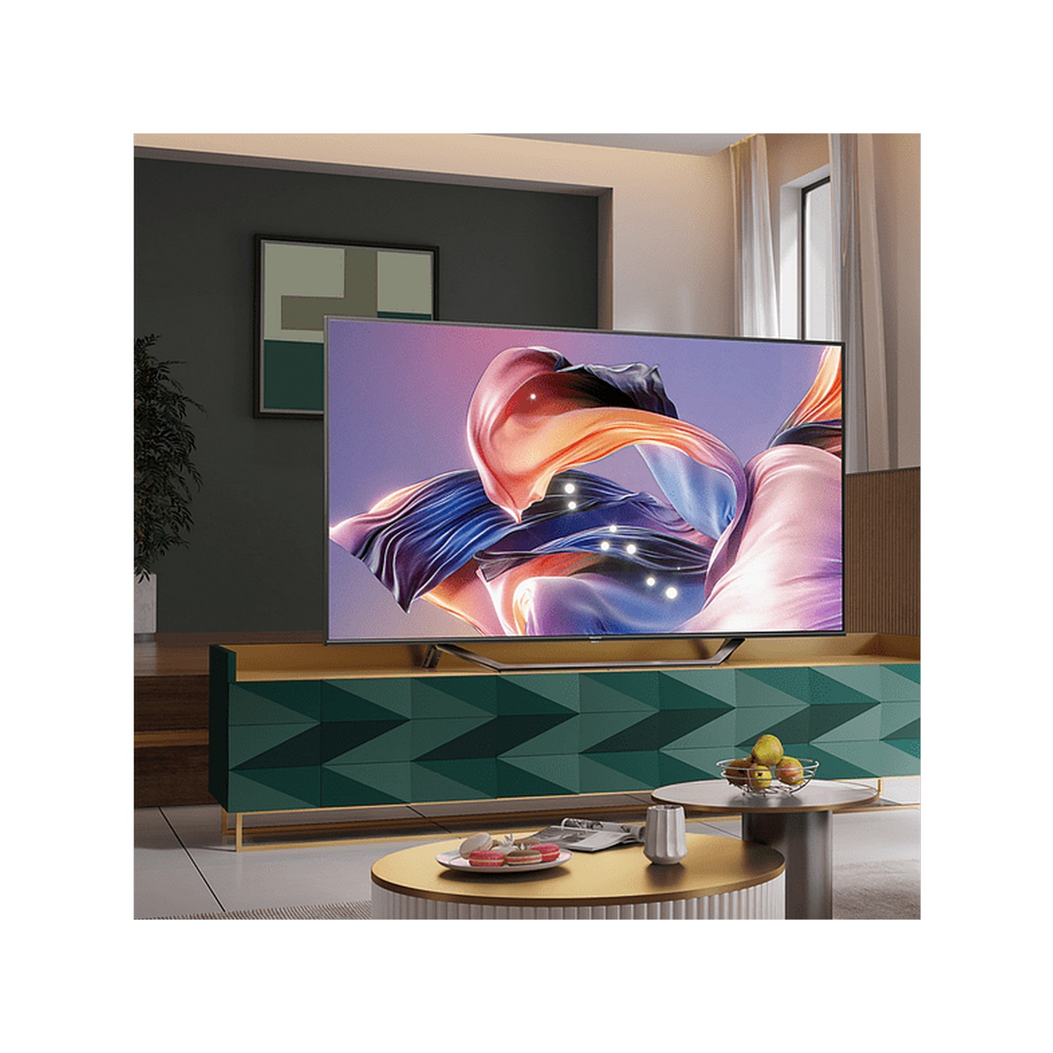 HISENSE 50" QLED 4K Smart TV 50A72KQ - Ultra HD 4K - TV QLED - 50 pouces