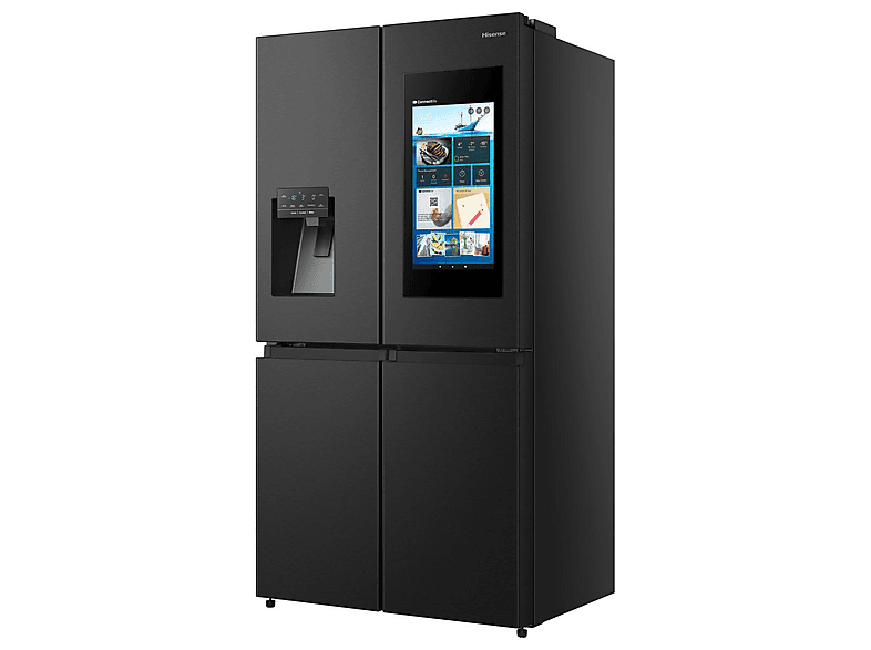 Hisense RQ760N4IFE Multi Door Side by Side, Kühl- und Gefrierkombination (577 l, E, 1785 mm hoch, No Frost (verminderte Eisbildung), Schwarz) — Foto 5 von 5
