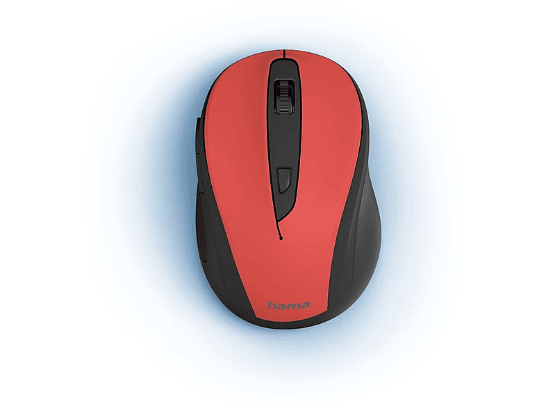 Mysz bezprzewodowa HAMA MW-400 V2 Czerwony 173028 – zdjęcie 2