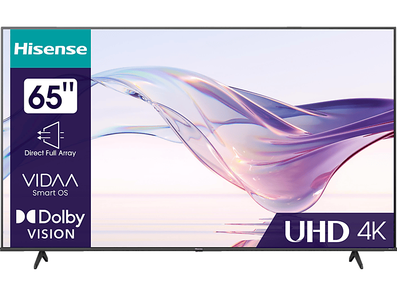 HISENSE 65A6K LED TV (Flat, 65 Zoll / 164 cm, UHD 4K, SMART TV), LED TV ...