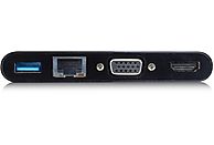 ACT USB-C naar HDMI of VGA multiport adapter 4K met ethernet en USB hub