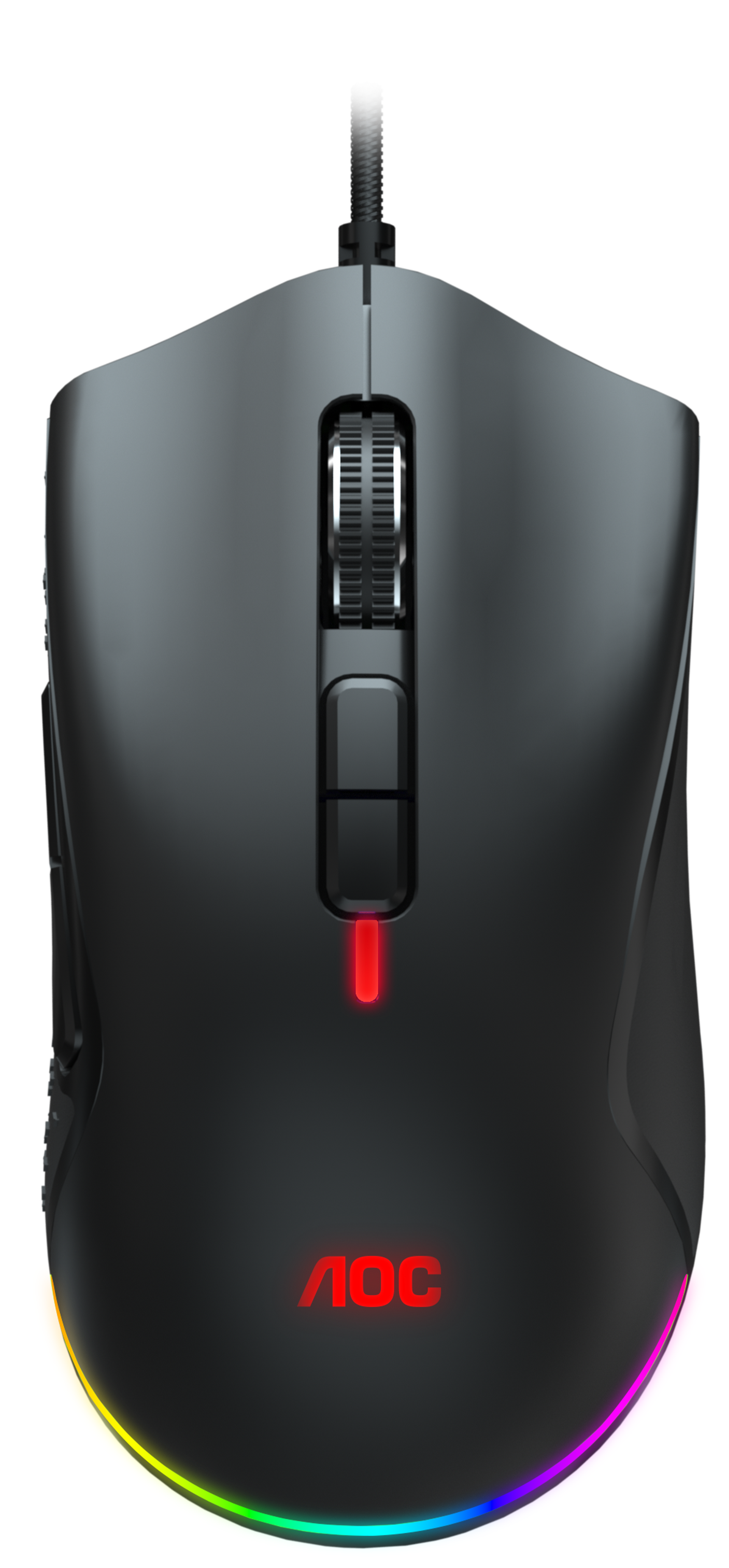 AOC GM530B Gaming Maus, Schwarz