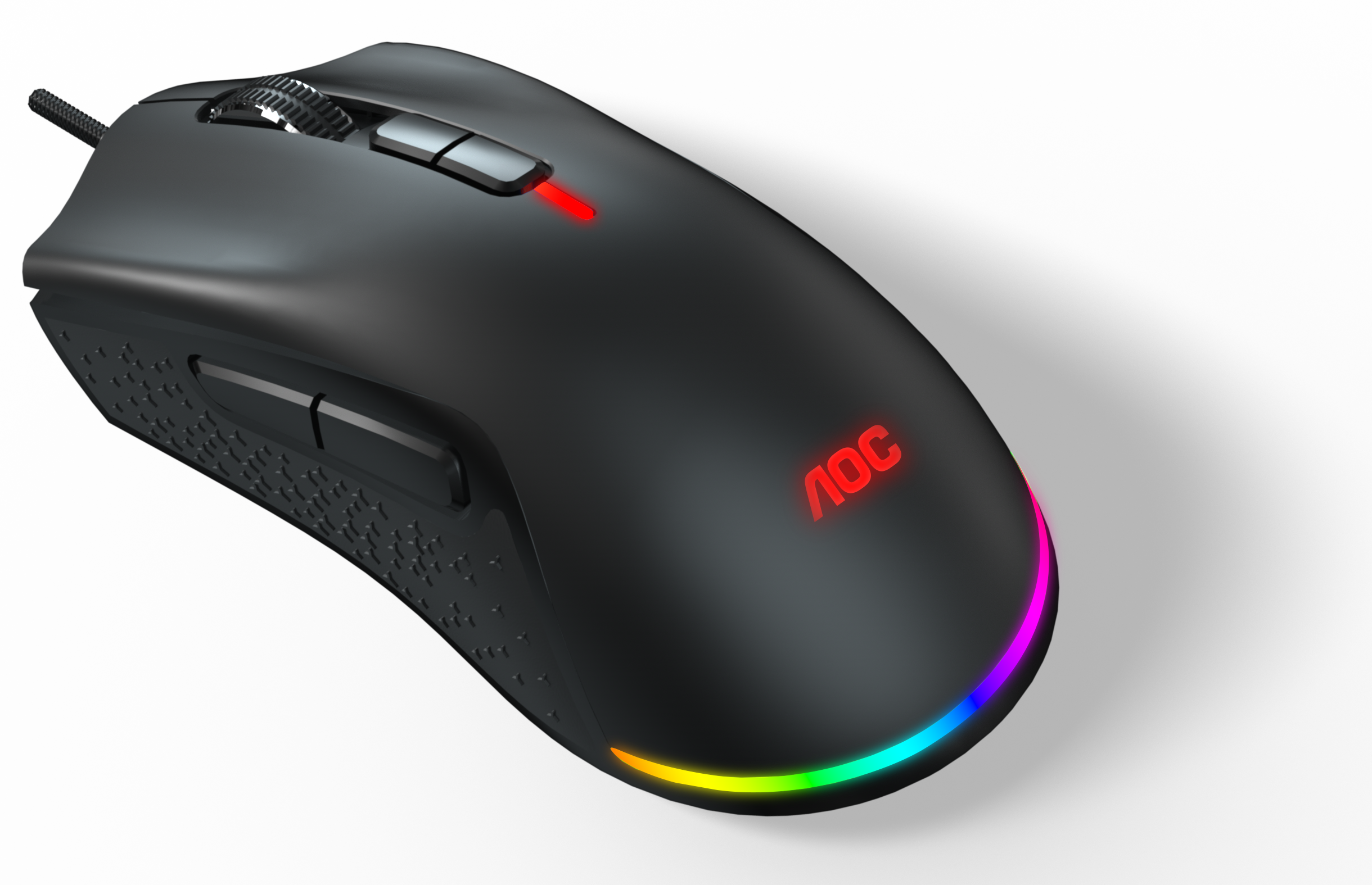 AOC GM530B Gaming Maus, Schwarz