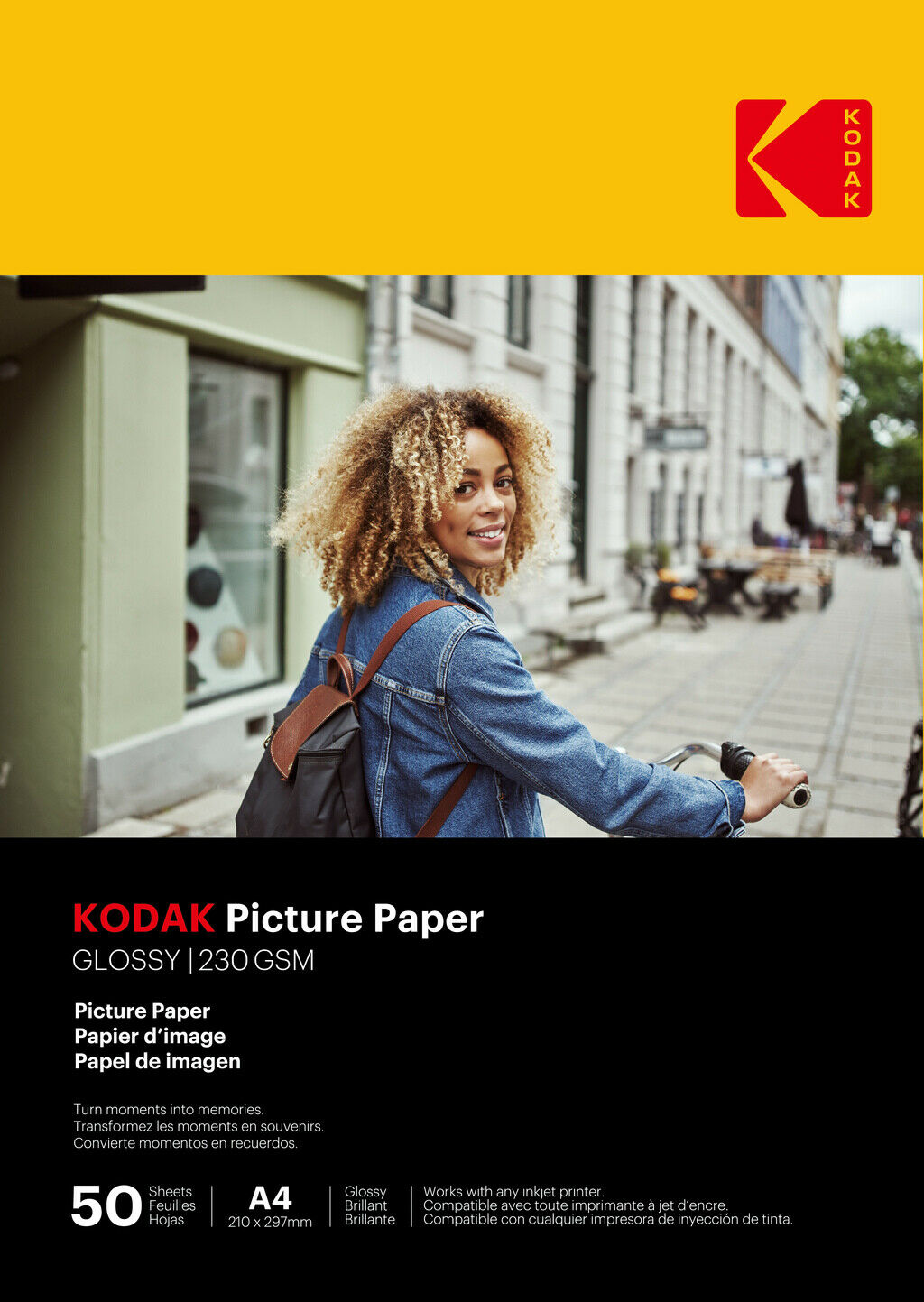 KODAK Picture fotópapír, High Gloss 230g, A4, 50 db (KO-9891267)