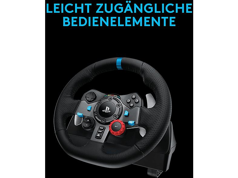 Thumbnail - LOGITECH G29 Driving Force Rennlenkrad und Bodenpedale für PS5, PS4, PC, Mac + Astro A10 Gen 1 Gaming Headset Kabelgebun...