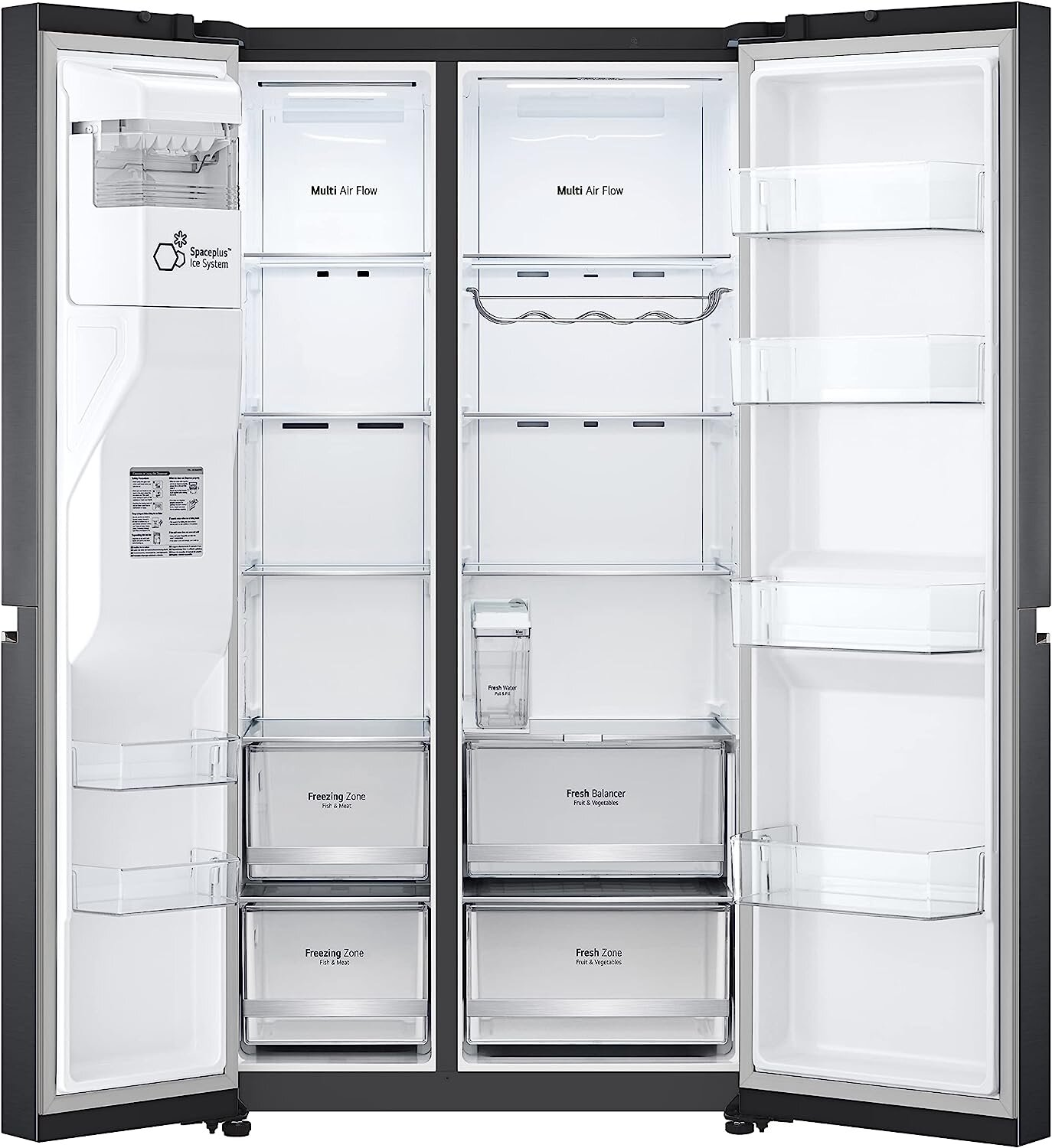 Lodówka LG GSLV71MCLE