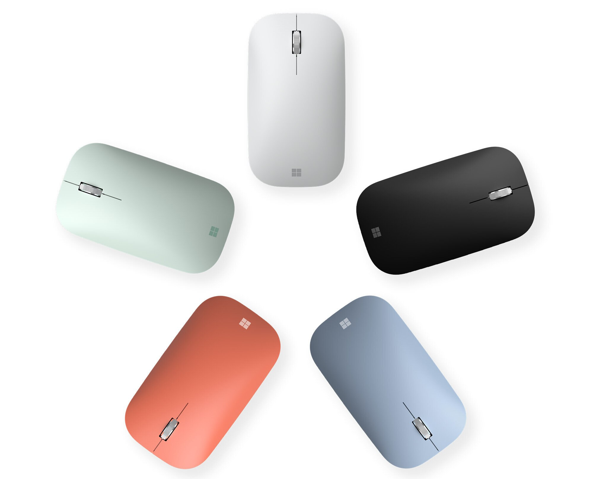 Mysz Bluetooth MICROSOFT Modern Mobile Mouse Miętowy KTF-00021