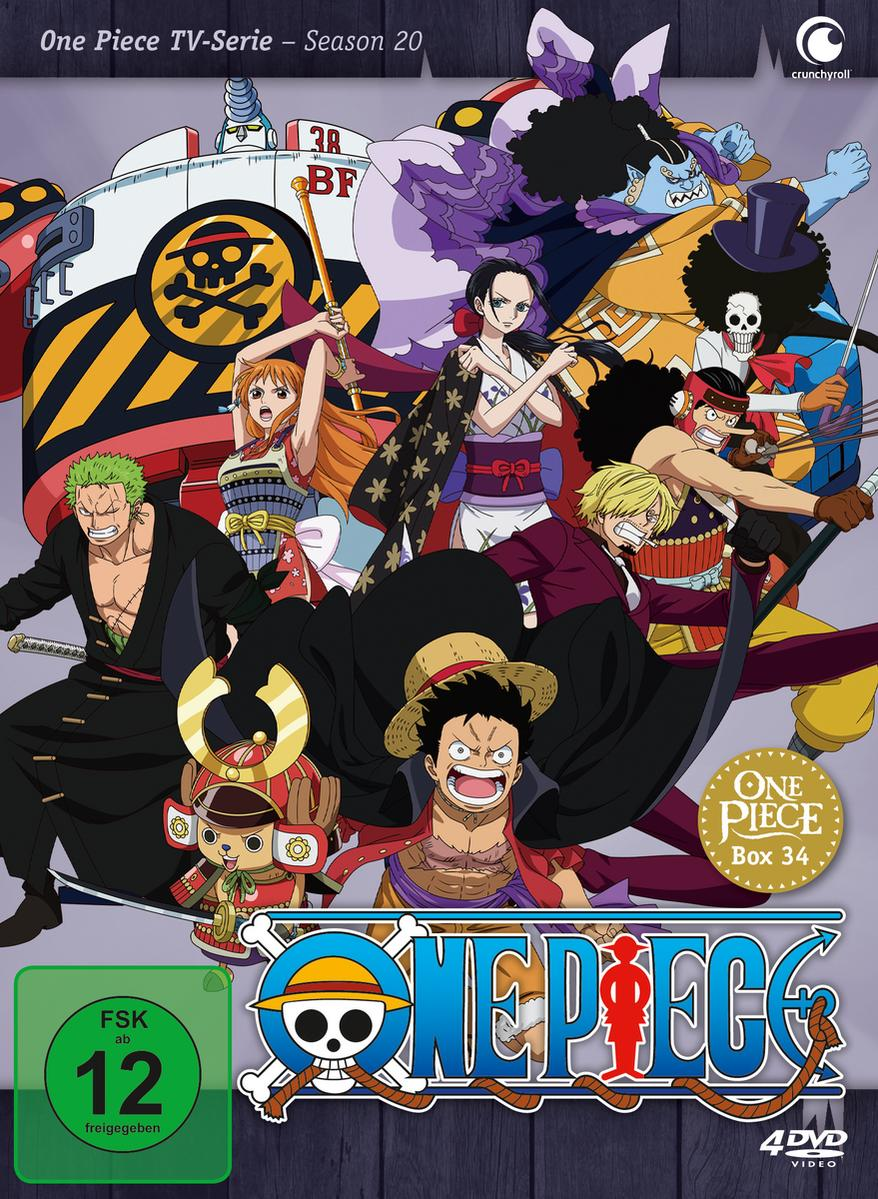 One Piece Die TV-Serie Staffel Box 34 DVD online kaufen