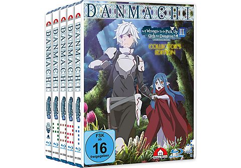 DanMachi - Is It Wrong to Try to Pick Up Girls in a Dungeon? - 3. Staffel - Gesamtausgabe Blu-ray