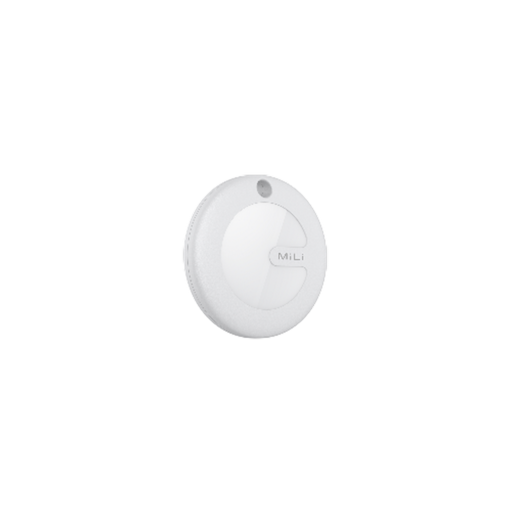 Mili MiTag Bluetooth Tracker 4 Pack with White Leather Case