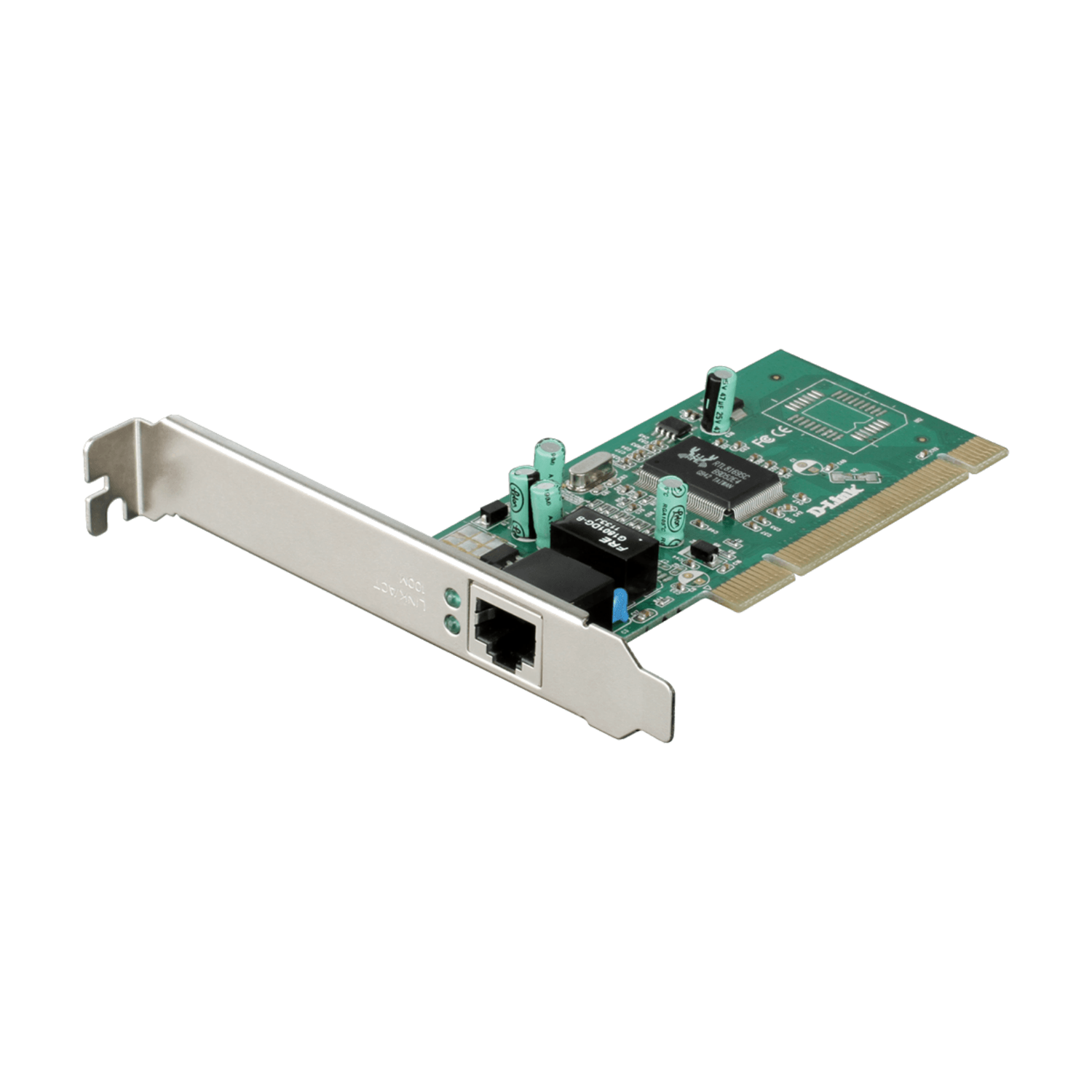 Adaptador Wi-Fi - D-Link DGE-528T, Tarjeta PCI, Gigabit Ethernet RJ45 (10/100/1000 Mbps), Comp Windows, Linux y MacOS